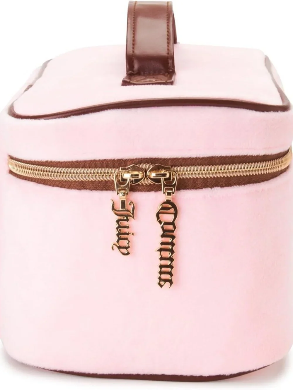 Pink Makeup Bag & Cosmetics Organizer - Travel Essentials Train Case with